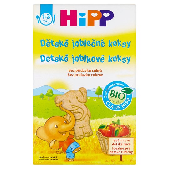 HiPP Bio detské jablkové keksy 150 g