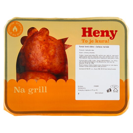Heny Kuracie horné stehno v barbecue marináde 0,800 kg