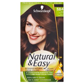 Natural & Easy farba na vlasy Mokka Čokoláda 584