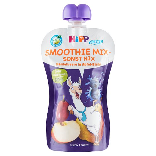 Hipp Fruit Smoothie Apple Peach And Berries Organic 90g