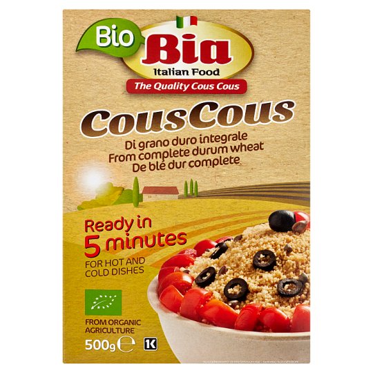 Bia Bio Celozrnný kuskus 500 g