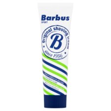 Barbus Sport penivý krém na holenie s chlorofylom 75 g