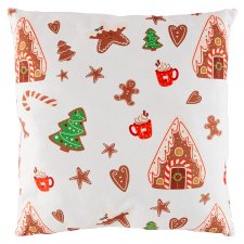 Carbotex Gingerman and House Cushion 40 x 40 cm