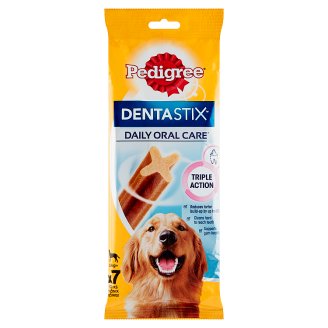 Pedigree DentaStix Doplnkové krmivo pre psy staršie ako 4 mesiace 7 ks 270 g