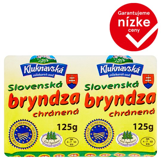 Kluknavská Mliekareň Slovak Sheep Cheese 125 g