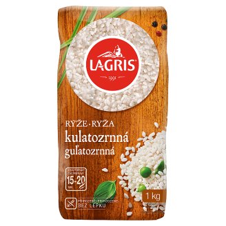 Lagris Ryža guľatozrnná lúpaná 1 kg