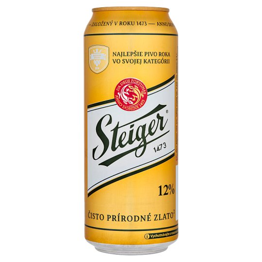 Steiger 12% Light Lager 0.5 L