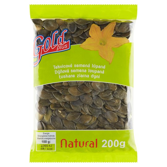 Gold Plus Natural Pumpkin Seeds Peeled 200 g