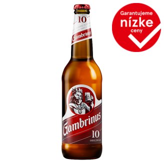  Gambrinus  10 pivo v apn  svetl  0 5 l Tesco Potraviny