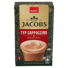 Jacobs Cappuccino Instant Coffee Drink 8 x 11.6 g (92.8 g)