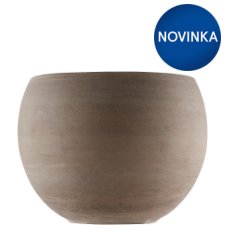 Ball Luna basalt kvetináč 17 cm