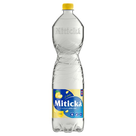 Mitická Citrón sýtený nealkoholický nápoj 1,5 l