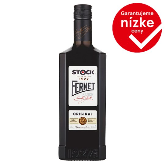 Stock Fernet Original 38% 500 ml