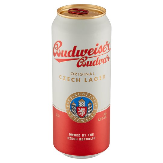 Budweiser Budvar B:Original pivo svetlý ležiak 500 ml