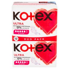 Kotex Ultra Super Women's Sanitary Pads 12 pcs