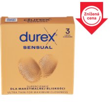 Durex Sensual Condoms 3 pcs