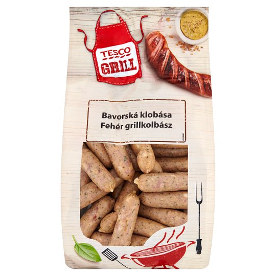 Tesco Grill Bavorská klobása 600 g