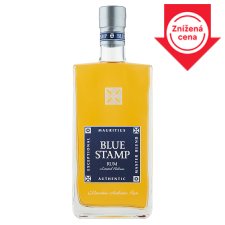 Blue Stamp Mauritius Authentic rum 42% 700 ml