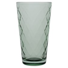 F&F Home Diamond Hiball Sage Green Glass 410 ml