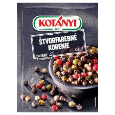 Kotányi Štvorfarebné korenie celé 16 g