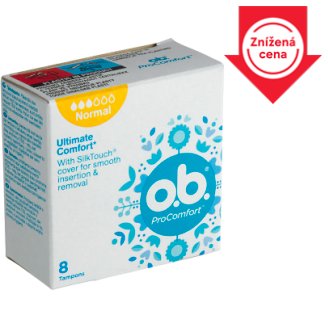 O.B.® ProComfort Tampóny normal 8 ks