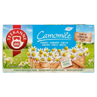 TEEKANNE Camomile, bylinný čaj, 20 vrecúšok, 22 g