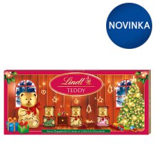 Lindt Teddy Filled Milk Chocolate with Double Milk Cream 10 pcs 96 g