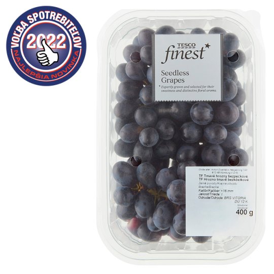 Tesco Finest Seedless Grapes 400 g