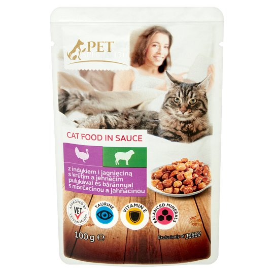 Tesco Pet Specialist Kúsky s morčacinou a jahňacinou 100 g