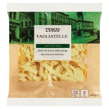 Tesco Tagliatelle nesušené vaječné cestoviny 300 g