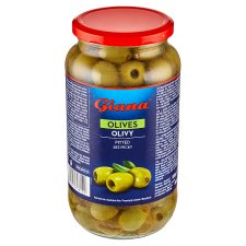 Giana Green Olives Pitted 880 g