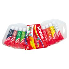 Kores Tempera in Tube 12 Colors 12 ml