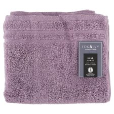 Fox & Ivy Hand Towel Lavender 50 cm x 90 cm