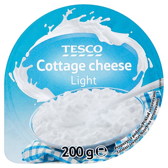 Tesco Mäkký čerstvý nízkotučný syr Light 200 g