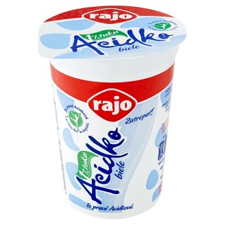 Rajo Acidko Zakysané mlieko s kultúrou Lb. acidophilus so zníženým množstvom tuku 250 g