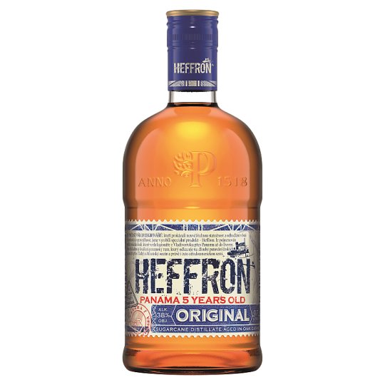 Heffron Panama 5YO Rum 38% 0,7 l