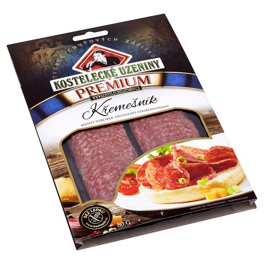 Kostelecké Uzeniny Premium Křemešník 80 g