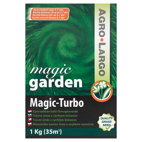 Agro-Largo Magic Garden Magic-Turbo trávna zmes s rýchlym klíčením 1 kg