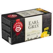 TEEKANNE Earl Grey Lemon, čierny čaj aromatizovaný, 20 vrecúšok, 33 g