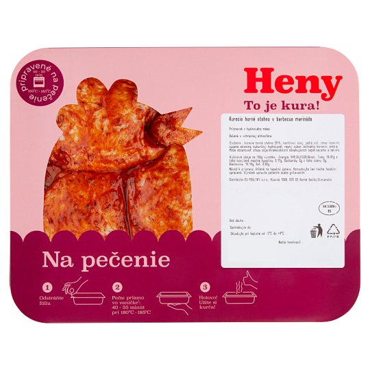 Heny Kuracie horné stehno v barbecue marináde