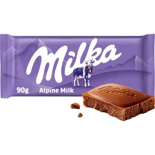 Milka Alpine Milk Chocolate 90 g