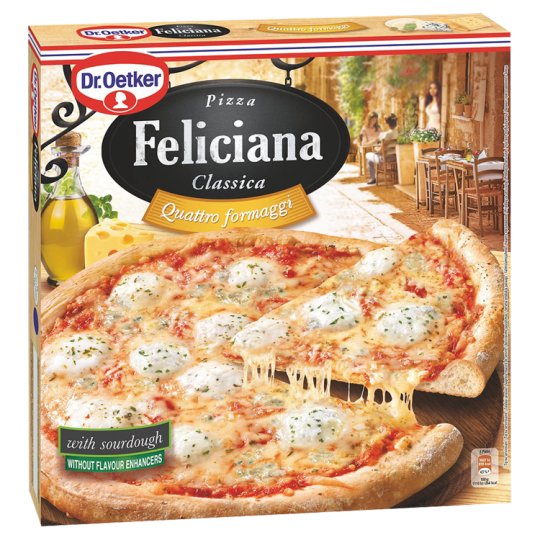 Dr. Oetker Feliciana Pizza Quattro Formaggi 325 g - Tesco Groceries