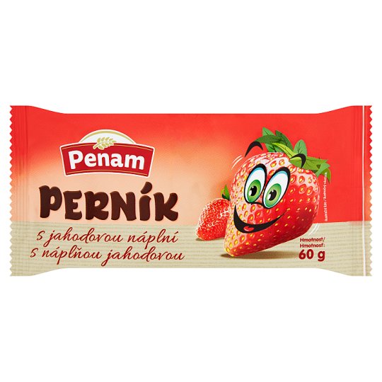 Penam Perník s náplňou jahodovou 60 g