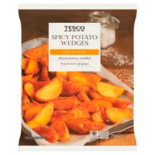 Tesco Spicy Potato Wedges 750 g