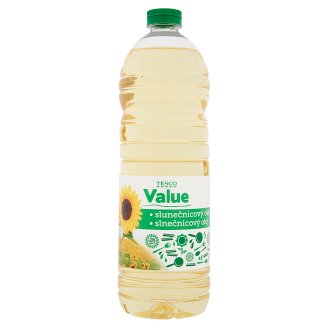 Tesco Value Slnečnicový olej 1 l