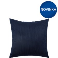 F&F Home Jumbo Cord Navy Cushion 48 x 48 cm