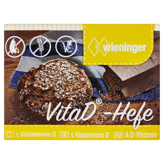 Wieninger Čerstvé pekárske droždie s vitamínom D 42 g
