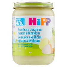 HiPP Potatoes with Rabbit Meat and Fennel 190 g
