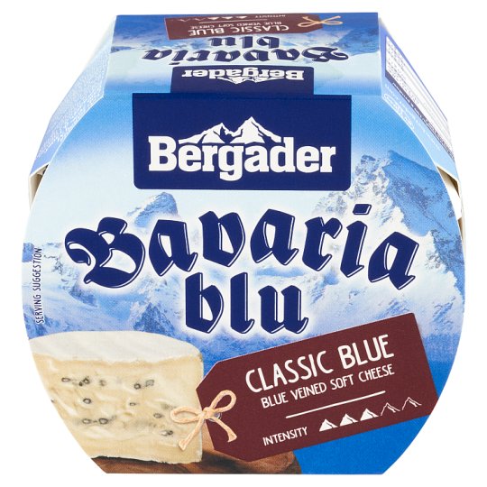 Bergader Bavaria Blu Zrejúci vysokotučný polomäkký syr 150 g
