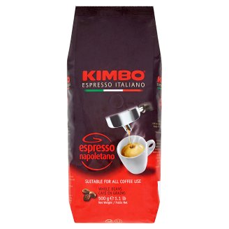 Kimbo Exspresso napoletano pražená zrnková káva 500 g